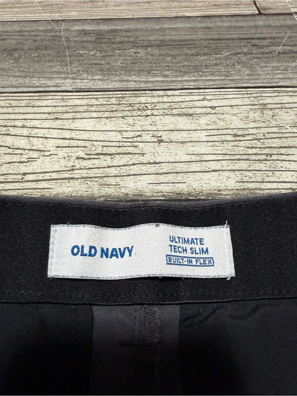 Old Navy Ultimate Tech Slim Pants Men’s 30x30 Gray Built In Flex